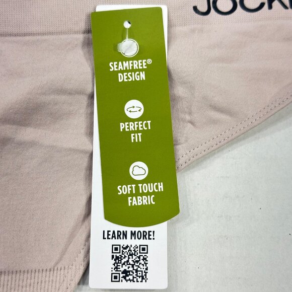Jockey Women's Size Large Panty Thong Essentials Beige New With Tags - Picture 8 of 12